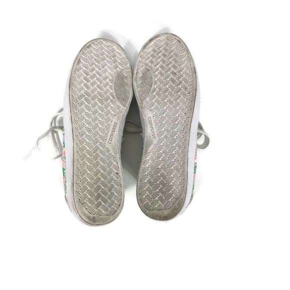 Converse Breakpoint Low Top Floral Sneakers Size 8.5 k - Picture 7 of 11